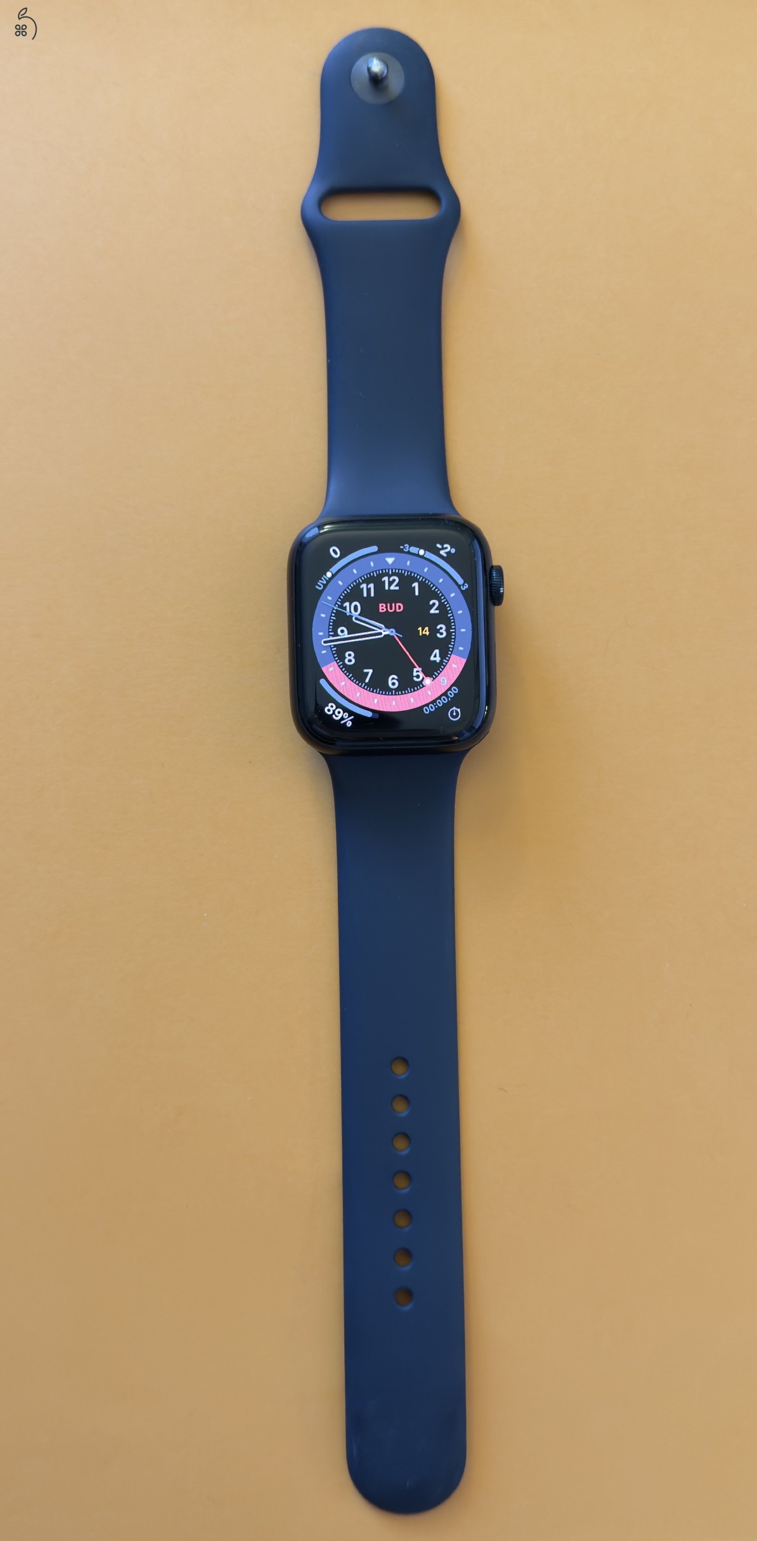 Apple Watch SE (2022) 44mm Éjfekete