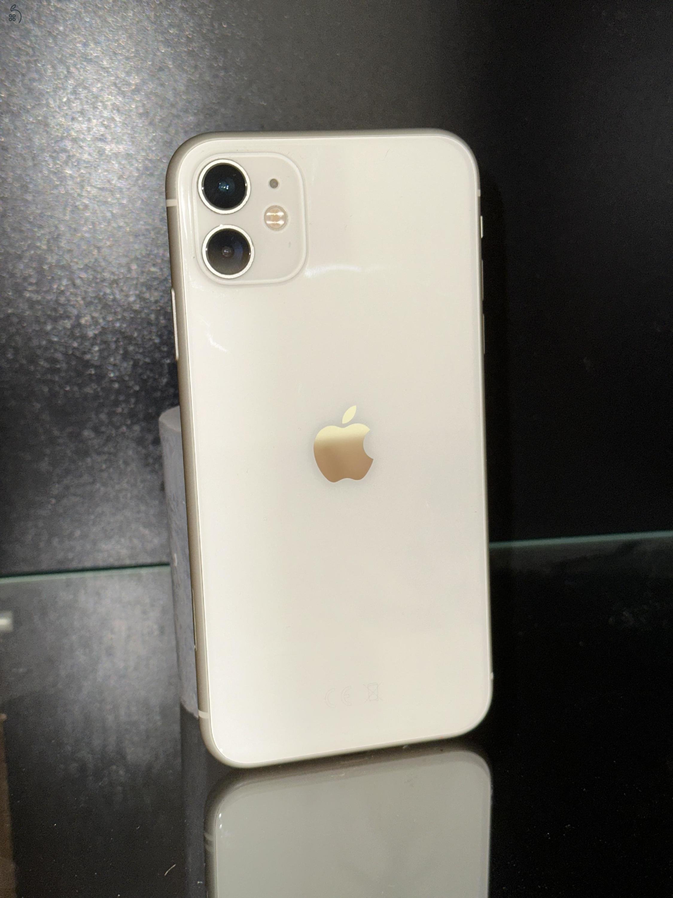 iPhone 11- fehér 64GB