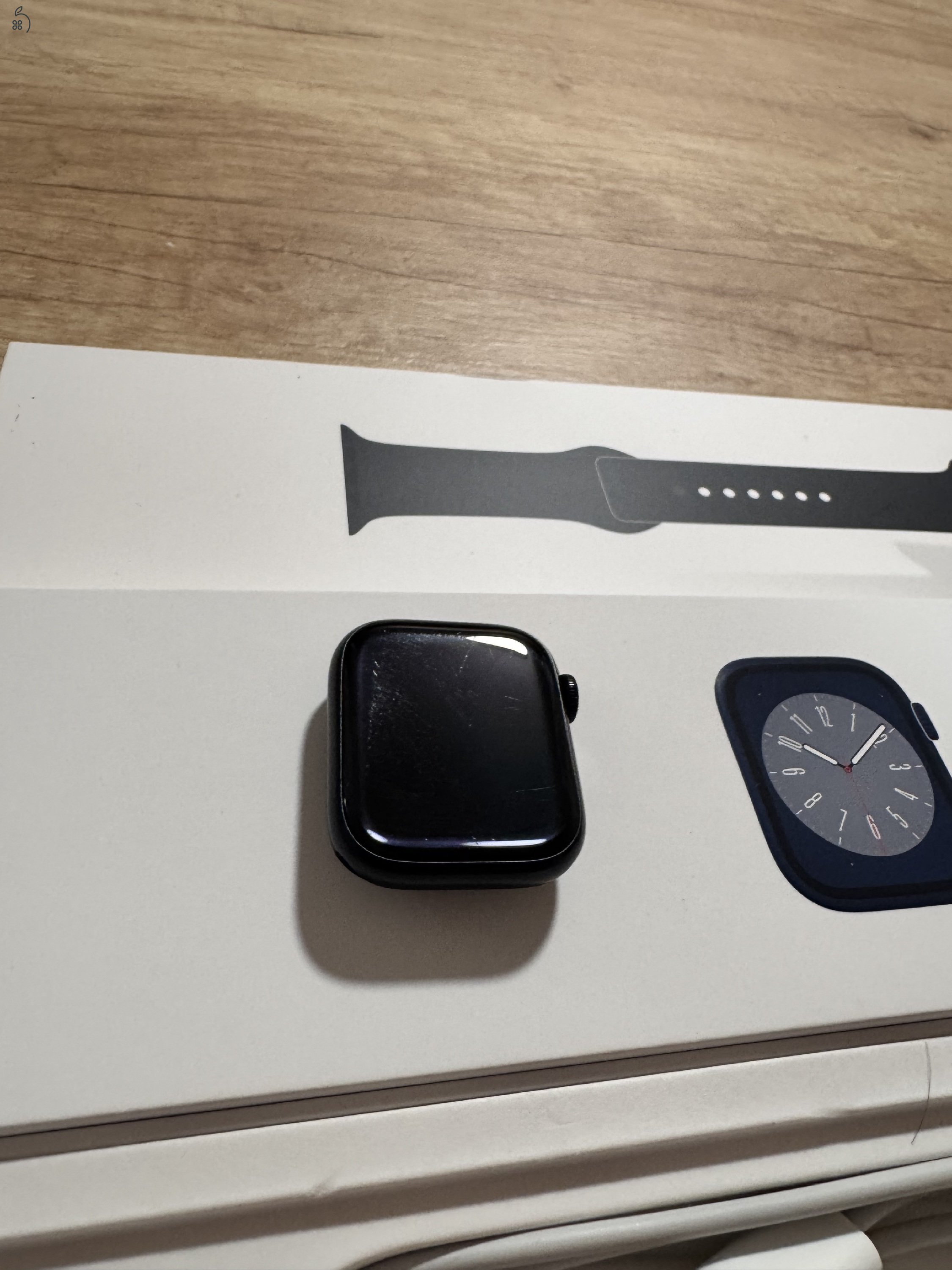 Apple Watch Series 8 Midnight 41mm GPS alumínium