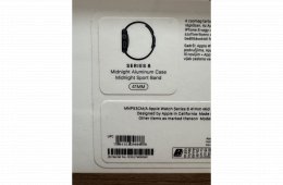 Apple Watch Series 8 Midnight 41mm GPS alumínium