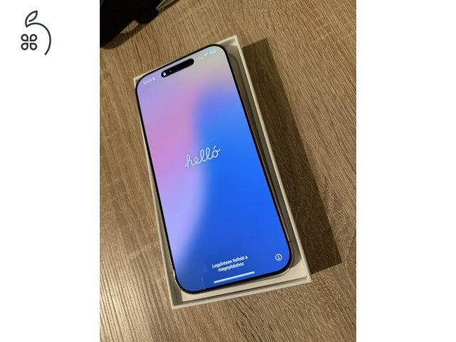 iPhone 16 Pro Max 256 Gb karcmentes, alig használt telefon