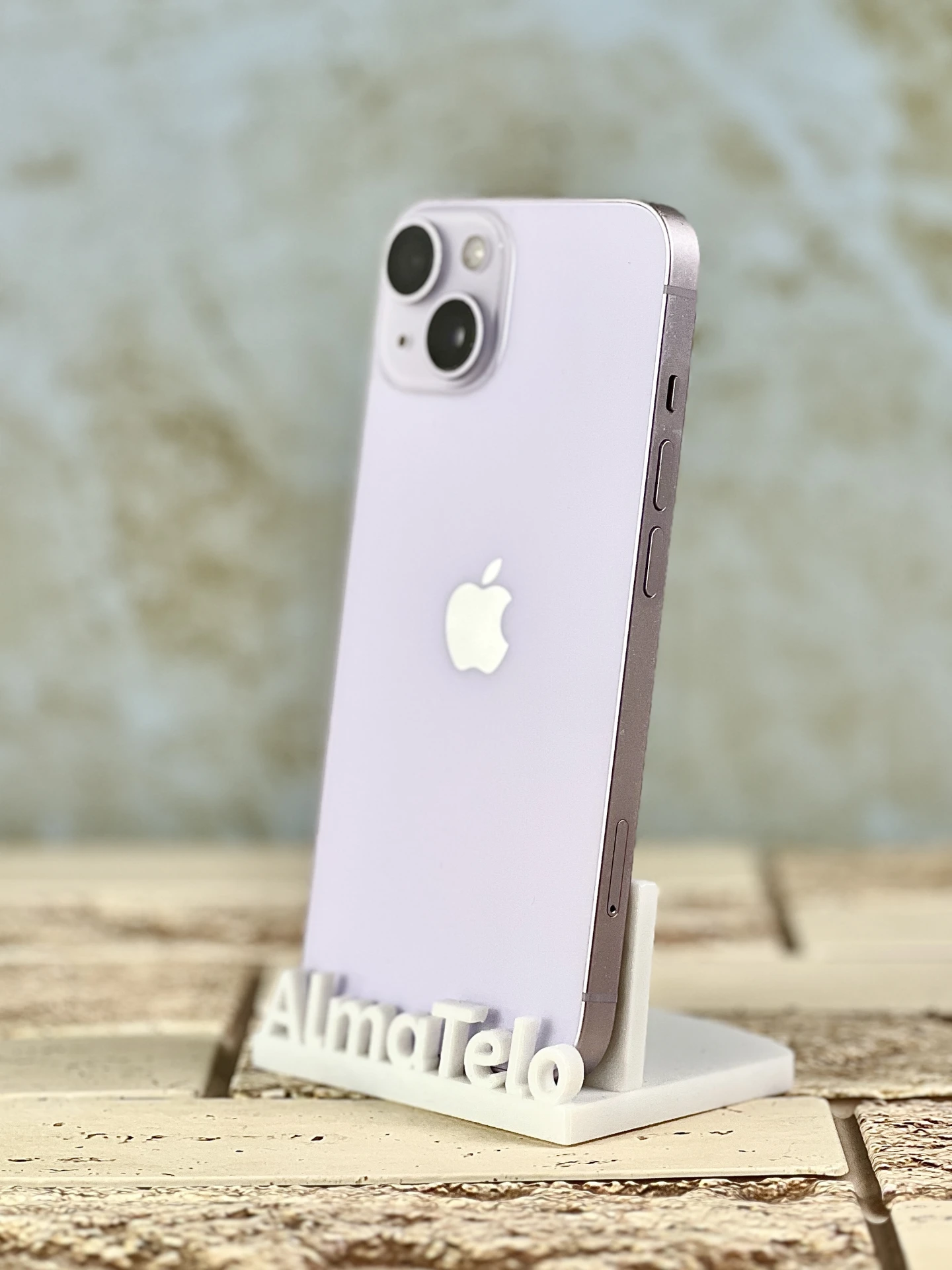 Apple iPhone 14 128 GB Purple 100% akku - 24 hónap Garancia