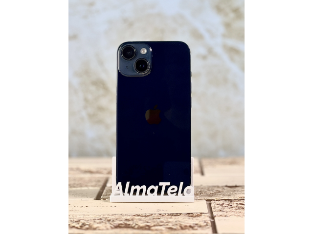 Apple iPhone 14 128 GB Midnight 100% akku - 24 hónap Garancia