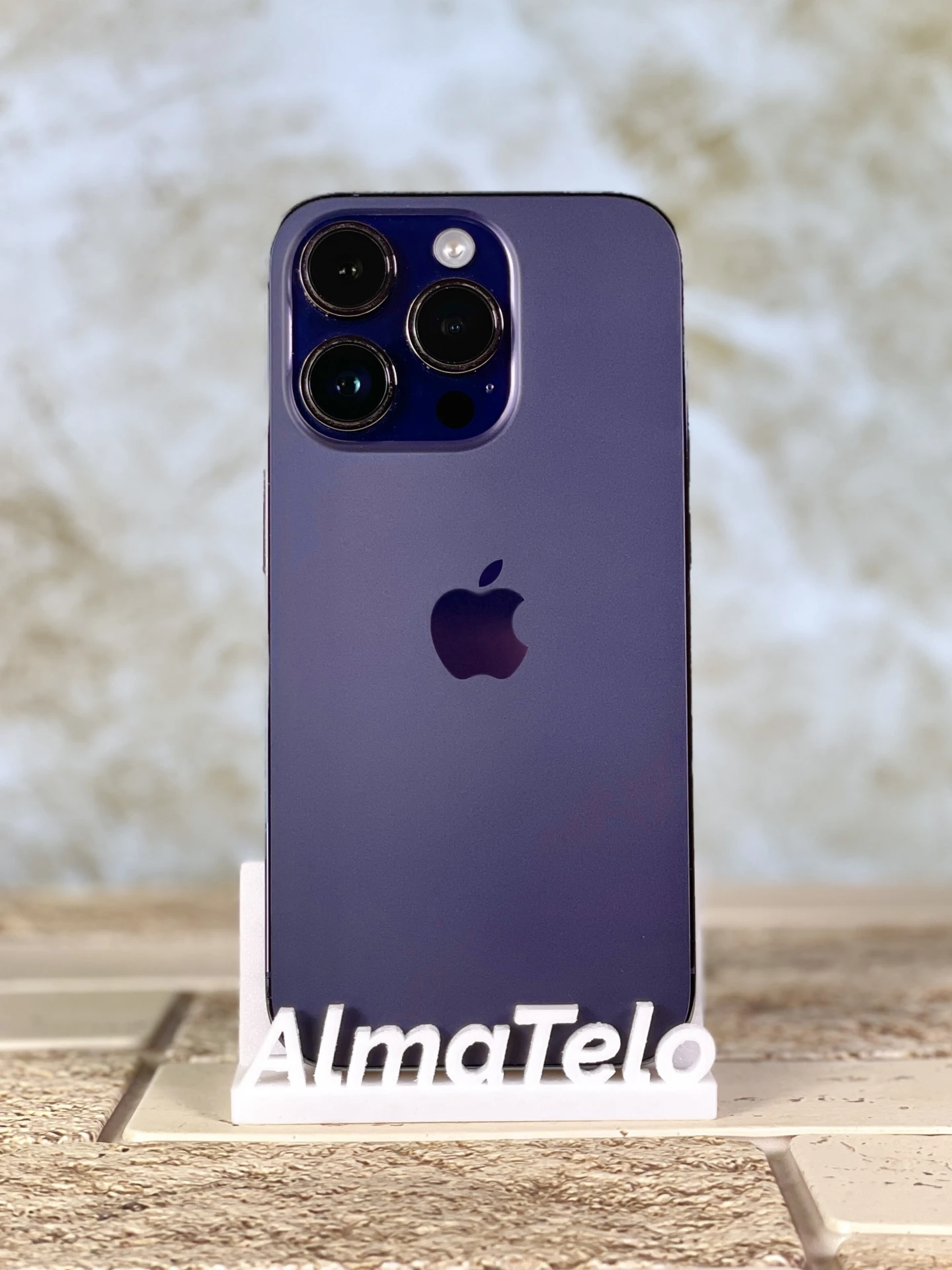 Apple iPhone 14 Pro 128 GB Deep Purple 100% akku - 24 hónap Garancia