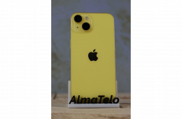 Apple iPhone 14 128 GB Yellow 90% akku - 24 hónap Garancia