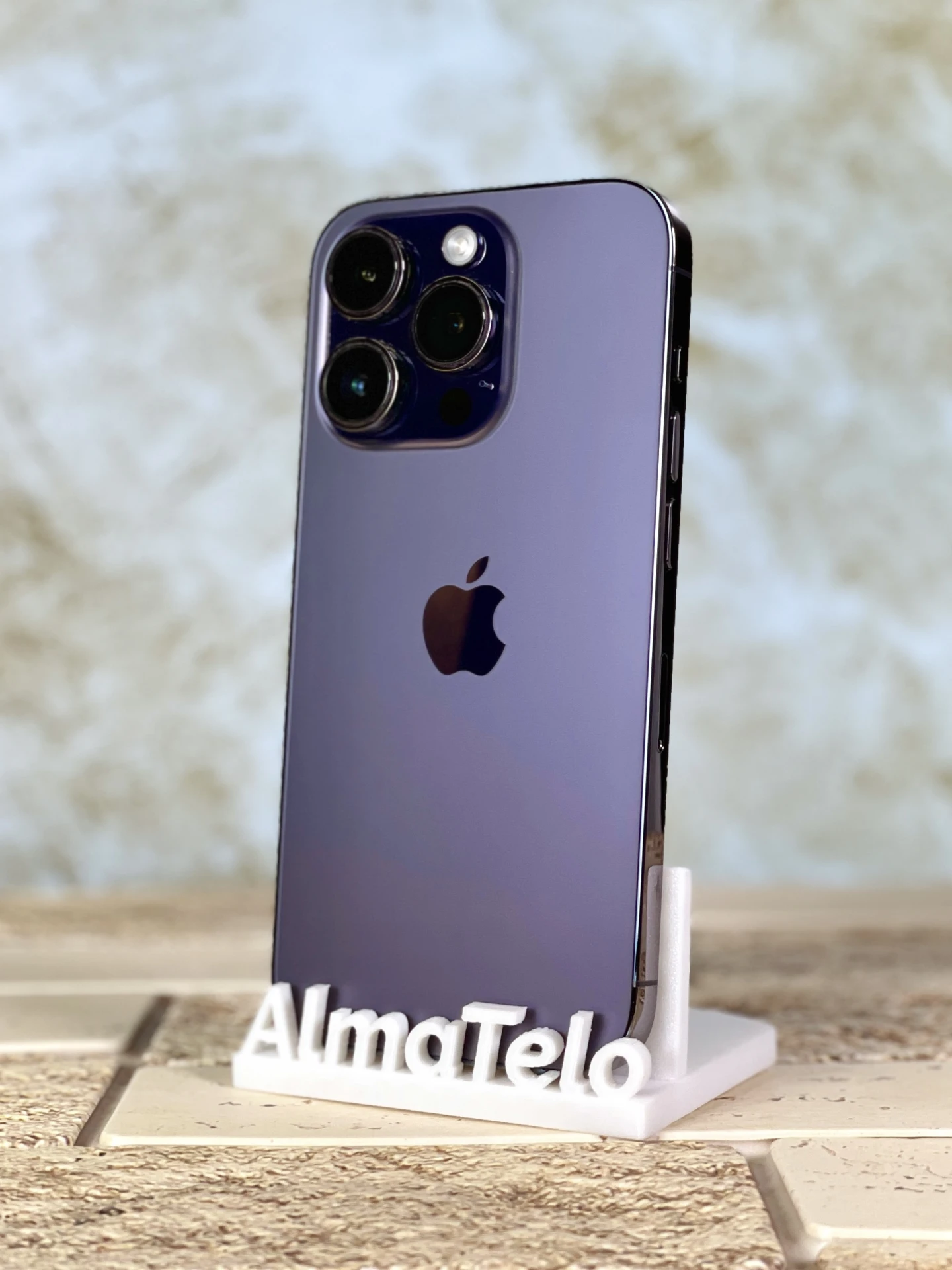 Apple iPhone 14 Pro 128 GB Deep Purple 100% akku - 24 hónap Garancia