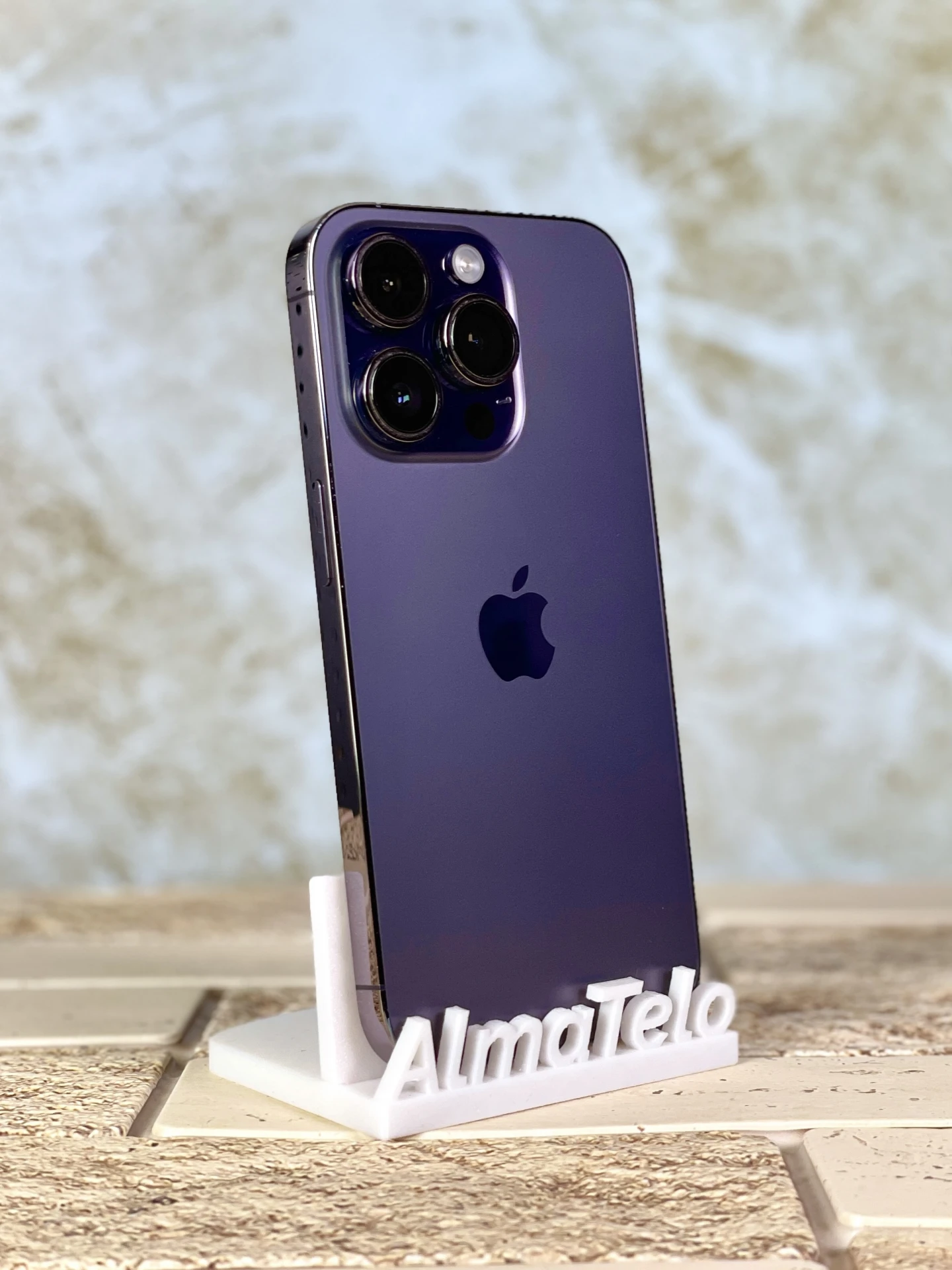 Apple iPhone 14 Pro 128 GB Deep Purple 100% akku - 24 hónap Garancia