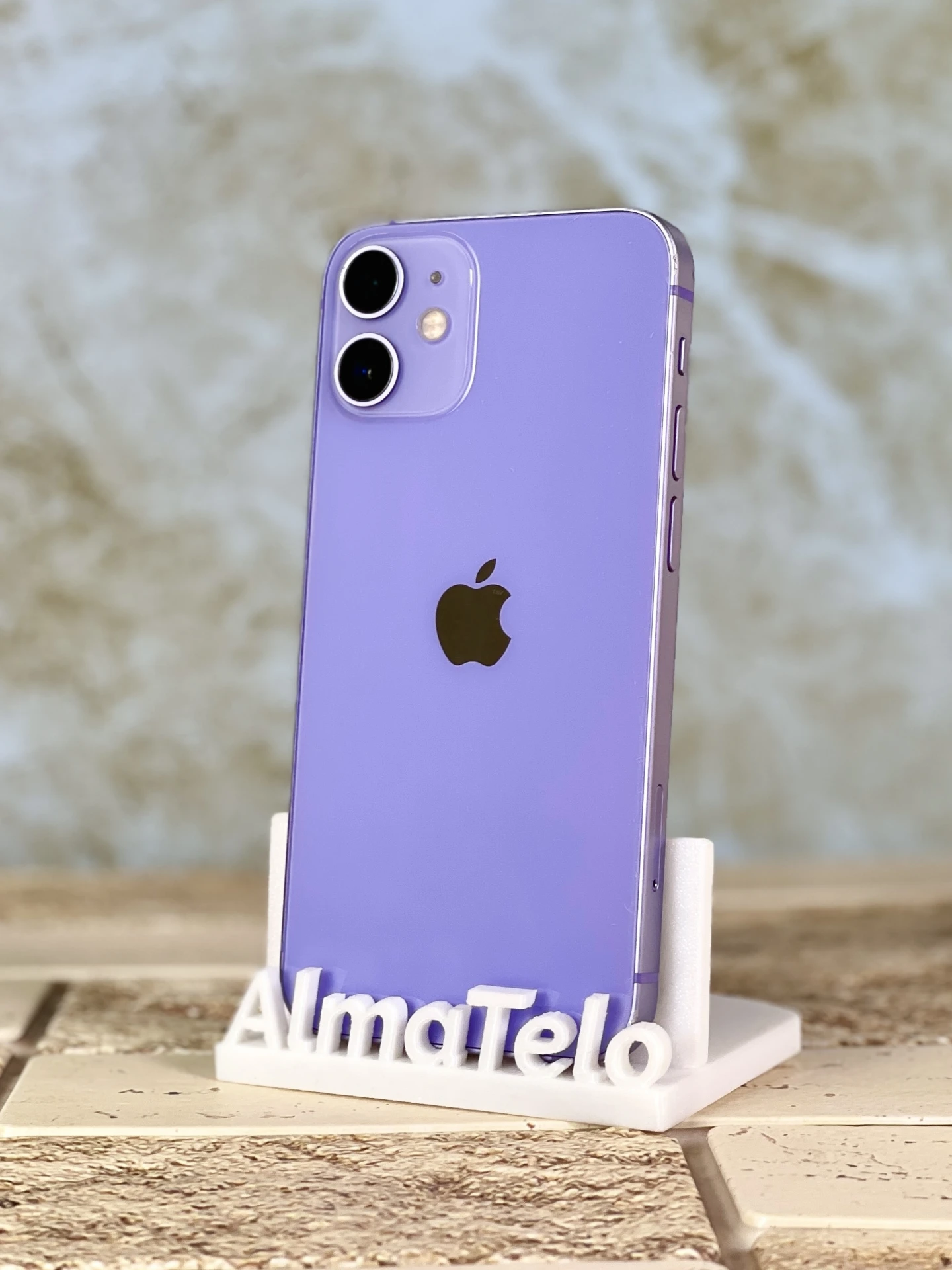 Apple iPhone 12 Mini 64 GB Purple 100% akku - 24 hónap Garancia