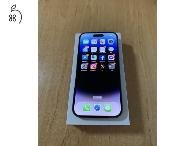 Eladó iPhone 14 Pro lila 128 GB - kártyafüggetlen