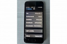 iPhone SE (1.gen.) 128 GB !, karcmentes, működése top-on mindenben