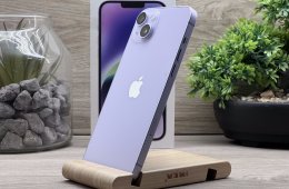 iPhone 14 Plus Purple 128GB 2 ÉV Garanciával Számlával Aksi 94%