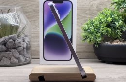 iPhone 14 Plus Purple 128GB 2 ÉV Garanciával Számlával Aksi 94%