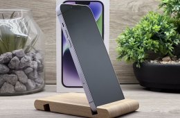 iPhone 14 Plus Purple 128GB 2 ÉV Garanciával Számlával Aksi 94%