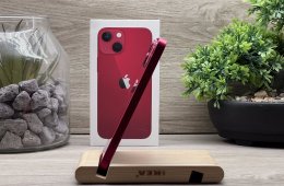 iPhone 13 Mini Red 128GB 2 ÉV Garanciával Számlával Aksi 93%