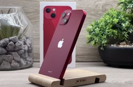 iPhone 13 Red 128GB 2 ÉV Garanciával Számlával Aksi 96%