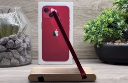 iPhone 13 Red 128GB 2 ÉV Garanciával Számlával Aksi 96%