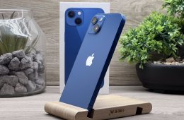 iPhone 13 Blue 128GB 2 ÉV Garanciával Számlával Aksi 94%