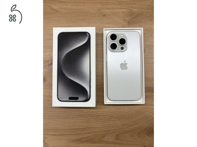 Iphone 15 pro white titanium 256 GB