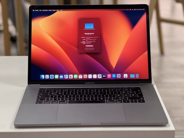 MacBook Pro 2017 15 256GB 2 ÉV Garanciával Számlával