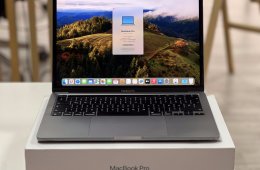 Hibátlan MacBook Pro 2020 13 M1 256GB 2 ÉV Garanciával Számlával Aksi 97%