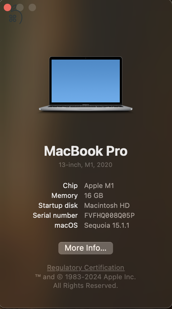 Macbook pro 13