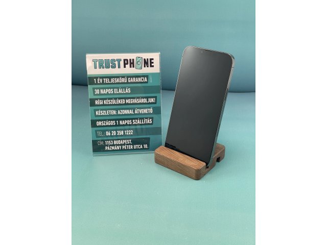 !! 1 ÉV GARANCIA !! iPhone 13 Pro Max Graphite 256 GB – TRT1064 – 100% AKKU