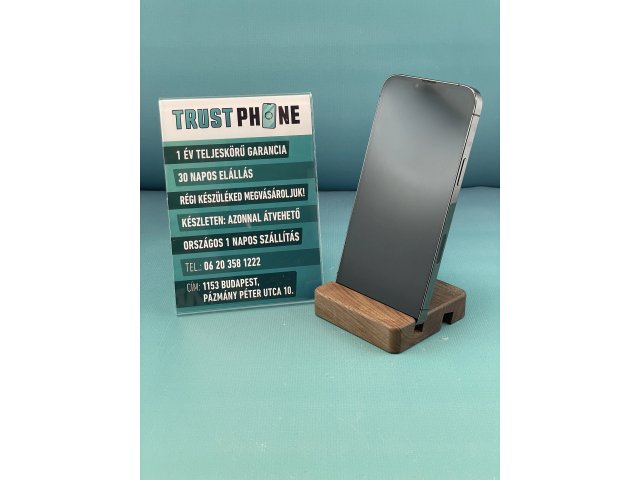 !! 1 ÉV GARANCIA !! iPhone 13 Pro Max Graphite 256 GB – TRT1065 – 100% AKKU