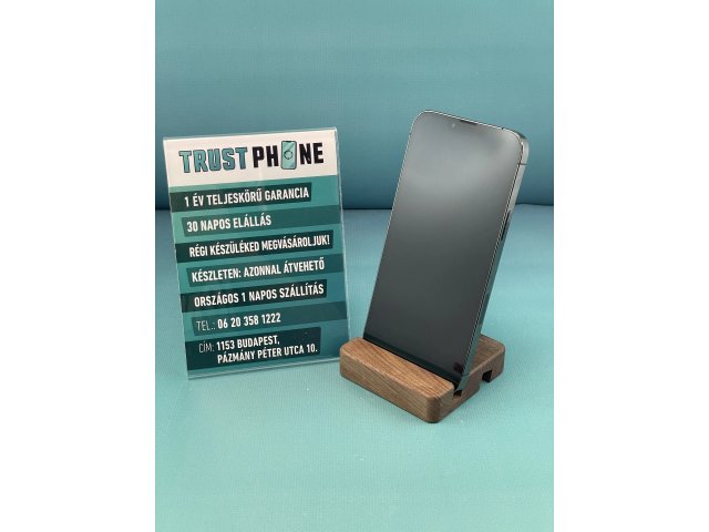 !! 1 ÉV GARANCIA !! iPhone 13 Pro Max Graphite 256 GB – TRT1067 – 100% AKKU