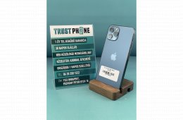 !! 1 ÉV GARANCIA !! iPhone 12 Pro Pacific Blue 128 GB – TRT1072 – 100% AKKU