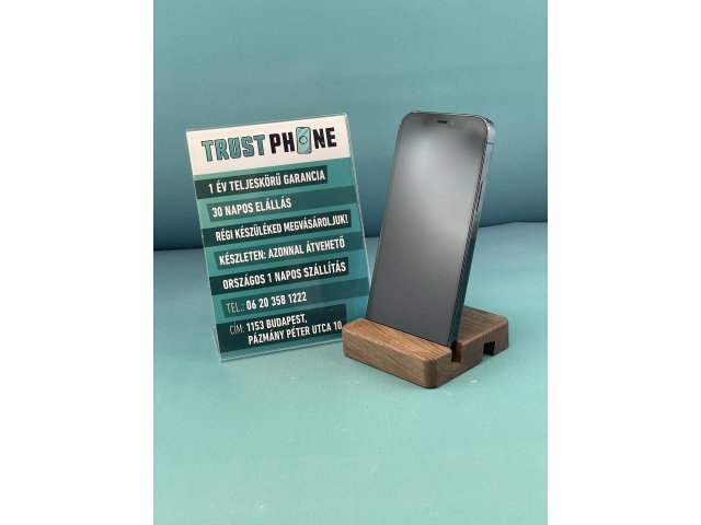 !! 1 ÉV GARANCIA !! iPhone 12 Pro Pacific Blue 128 GB – TRT1072 – 100% AKKU