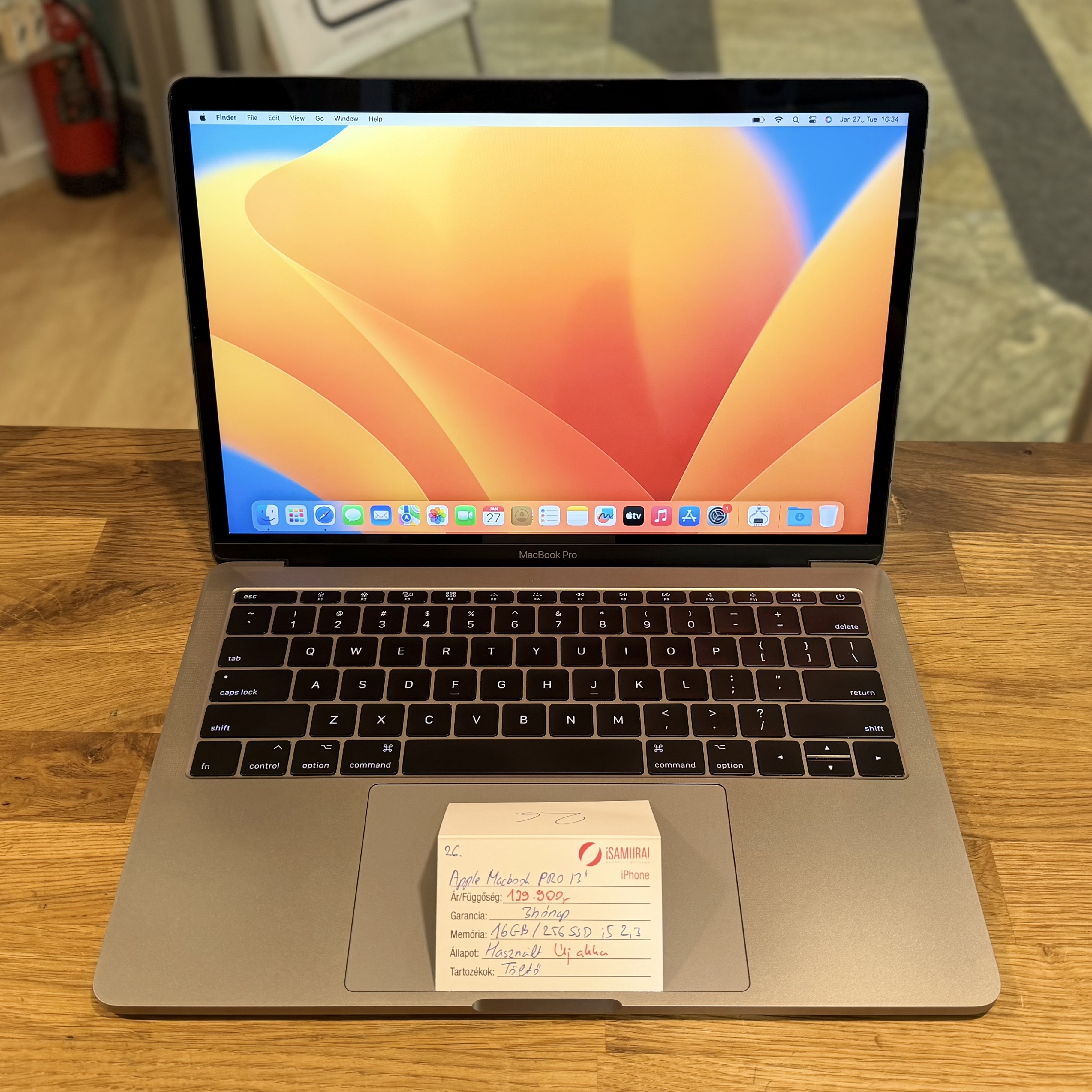 26. Apple MacBook Pro 13