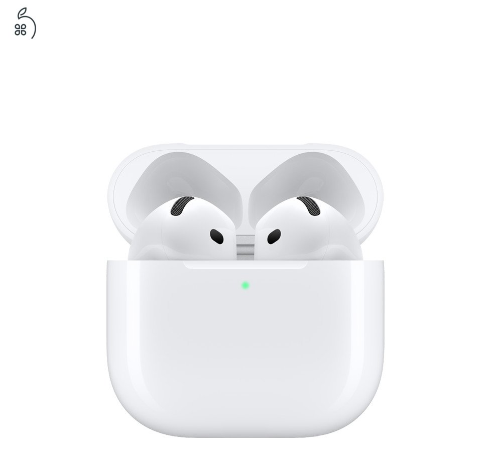 AirPods 4 sima és aktív zajkioltásos -  bontatlan, 1 év Apple garancia