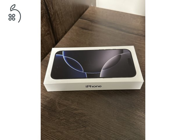 ÚJ, bontatlan iPhone 16 PRO 128GB black KÁRTYAFÜGGETLEN! 1 év Apple garancia!