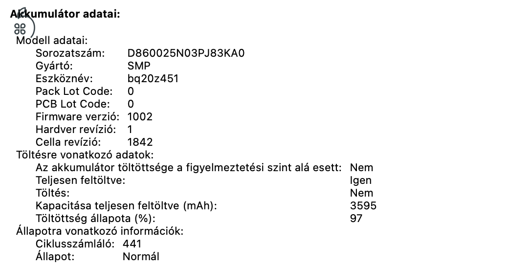 Megkímélt MacBook air 13