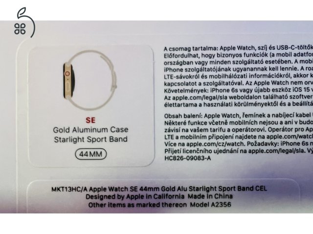 Apple Watch SE Gold 44 mm Cellular