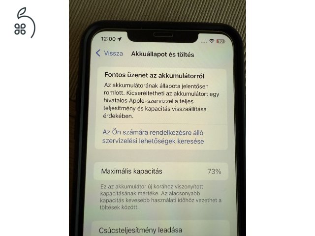 Iphone 11 Pro Max 64GB kiváló állapotban 