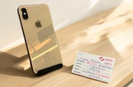 103. Apple iPhone XS - 256 GB - Arany - Újszerű - ÚJ AKKU