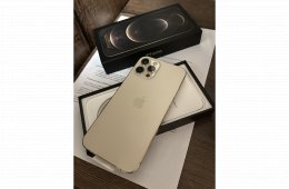 Vadonatúj iPhone 12 PRO MAX 128GB gold KÁRTYAFÜGGETLEN! Garancia!