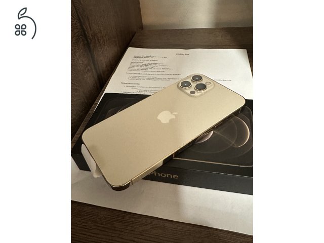 Vadonatúj iPhone 12 PRO MAX 128GB gold KÁRTYAFÜGGETLEN! Garancia!