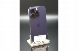 Apple iPhone 14 Pro 128 GB Deep Purple 100% akku - 12 HÓ GARANCIA