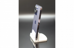 Apple iPhone 14 Pro 128 GB Deep Purple 100% akku - 12 HÓ GARANCIA