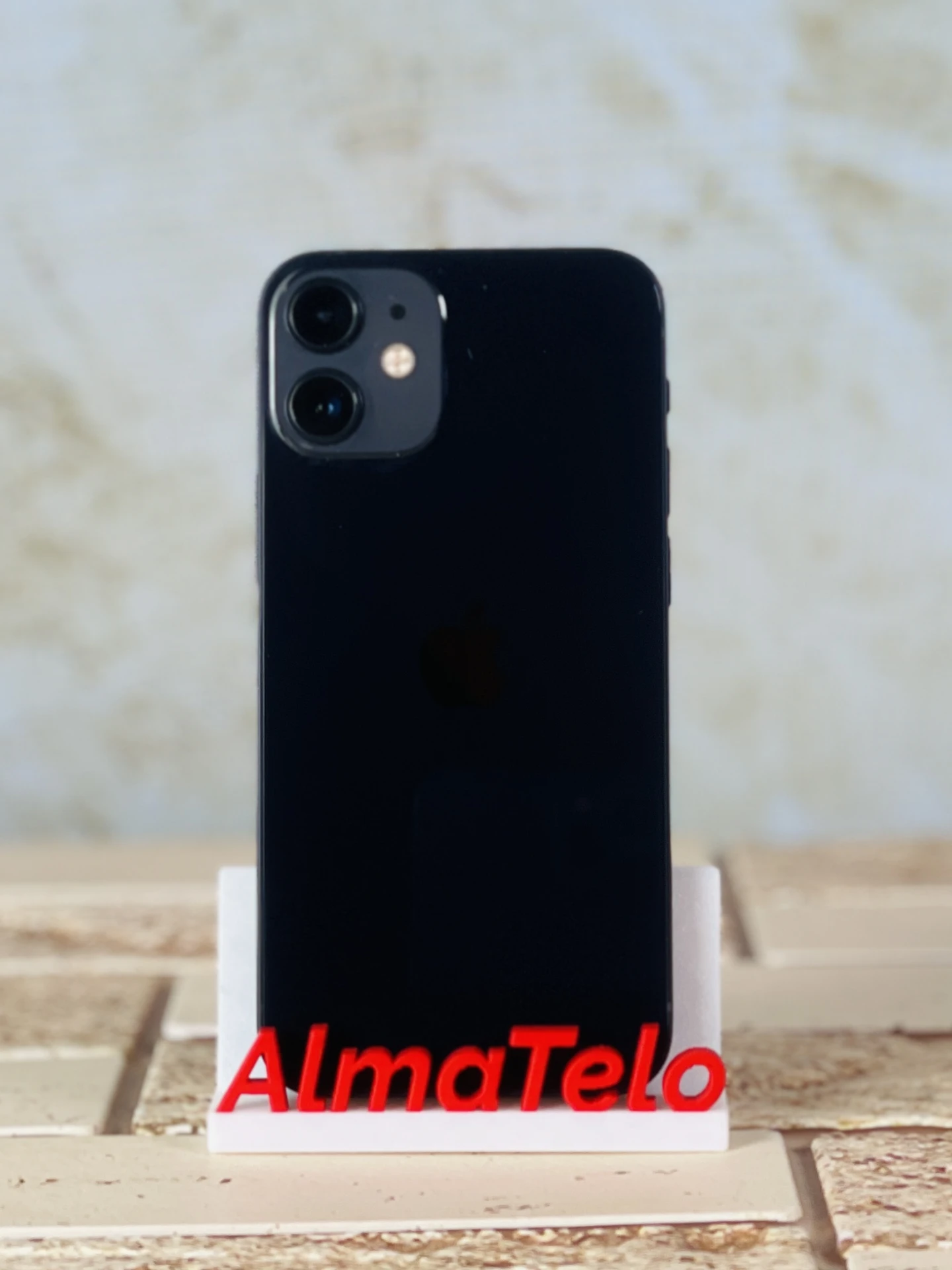 Apple iPhone 12 Mini 128 GB Black 100% akku - 24 hónap Garancia