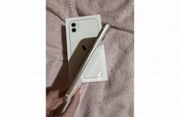 Apple iPhone 11 64 gb fehér hibátlan, gyönyörű állapotban