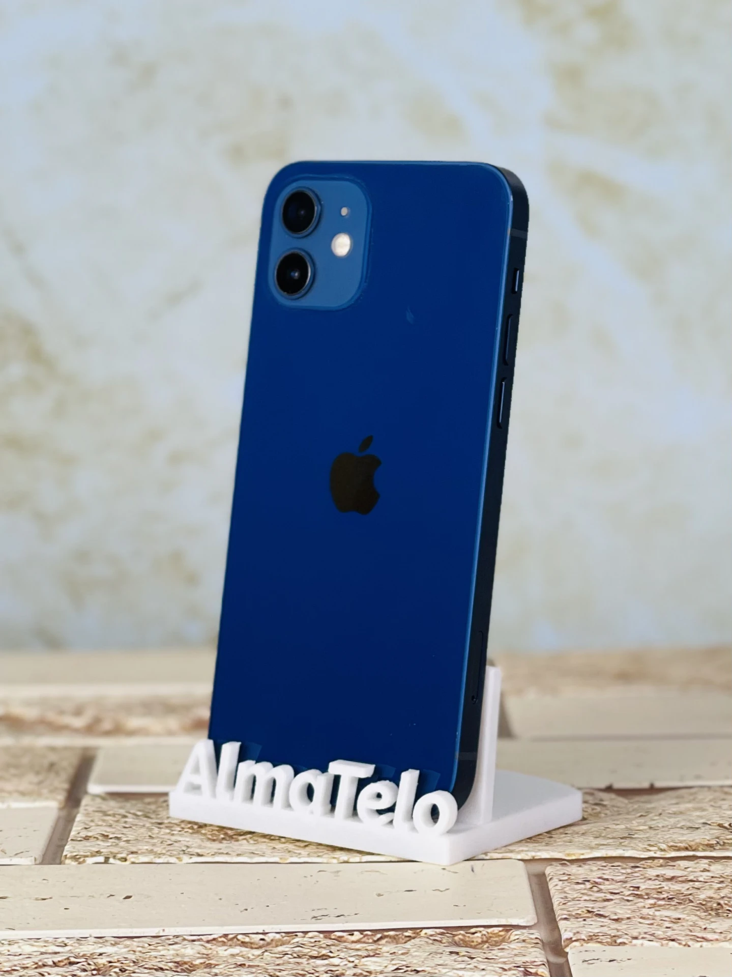 Apple iPhone 12 128 GB Blue 100% akku - 24 hónap Garancia