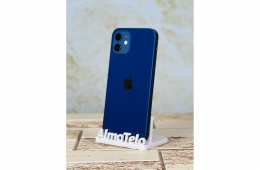 Apple iPhone 12 128 GB Blue 100% akku - 24 hónap Garancia