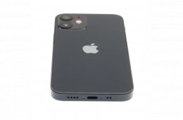 !! 1 ÉV GARANCIA !! Apple iPhone 12 Mini 64 GB Black 100%