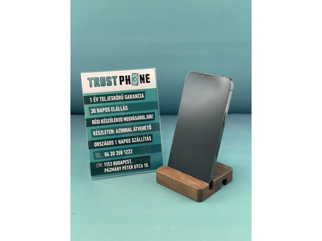 !! 1 ÉV GARANCIA !! iPhone 13 Pro Graphite 256 GB – 4288 – 100% AKKU