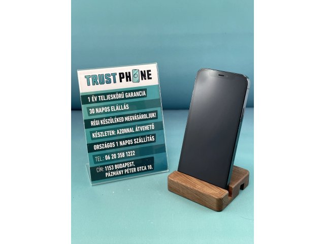 !! 1 ÉV GARANCIA !! iPhone 12 Pro Pacific Blue 128 GB – TRT233VA – 100% AKKU