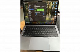 Eladó egy tökéletes állapotban lévő, alig használt MacBook Pro 16GB/1 TB