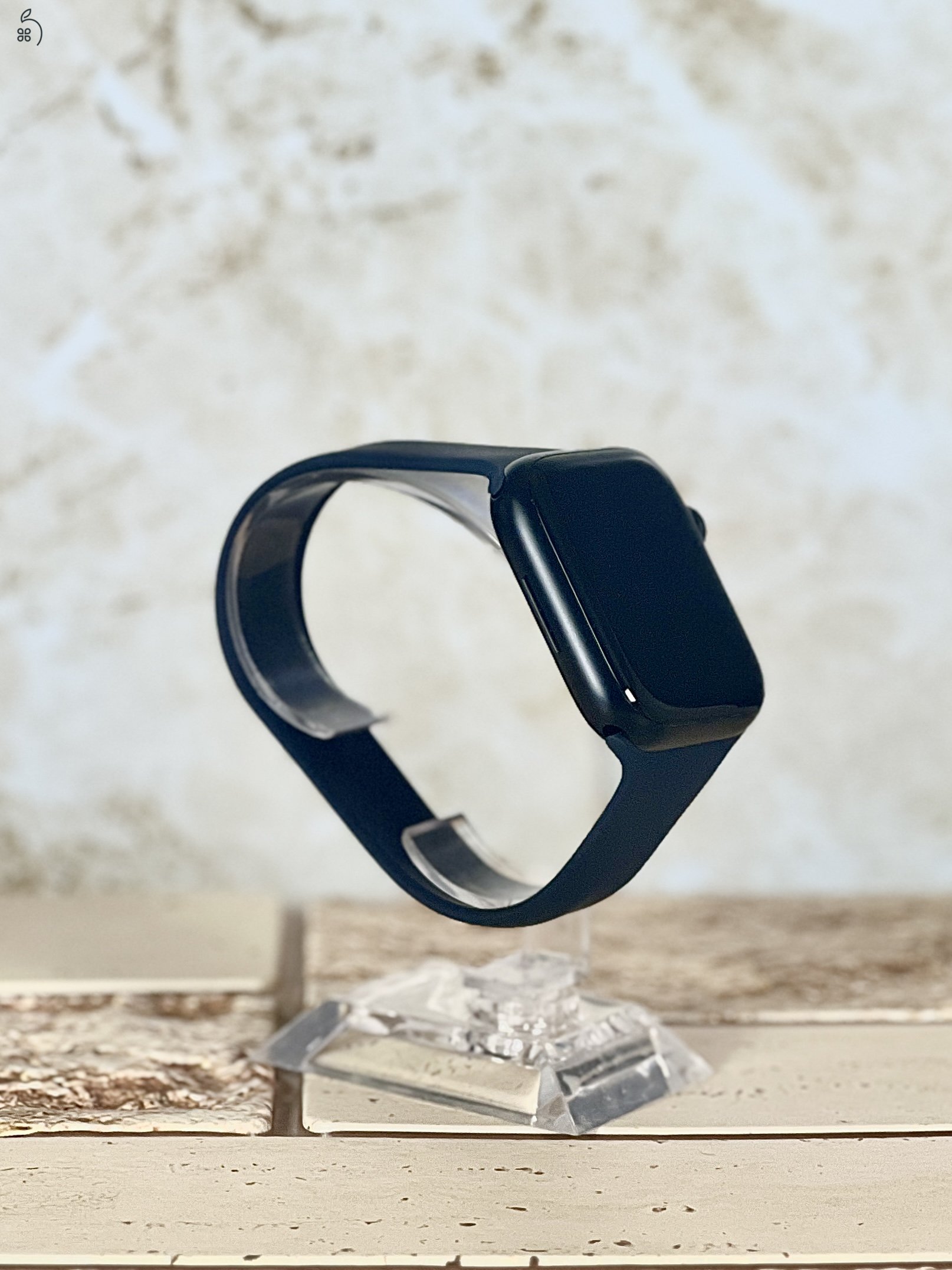 Apple Watch Series 7 ST 45mm Wifi+Cell A2477  Stainless Steel Silver ST szép állapotú - 24 HÓ GARANCIA - 725